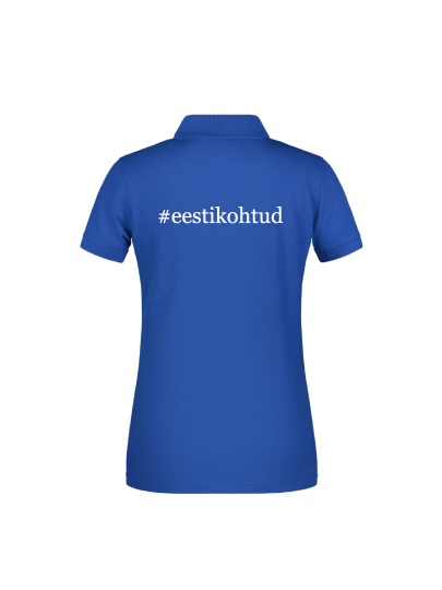 Eesti Kohtud - Naiste Sinine Polo